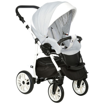 Коляска 2 в 1 INDIGO серый