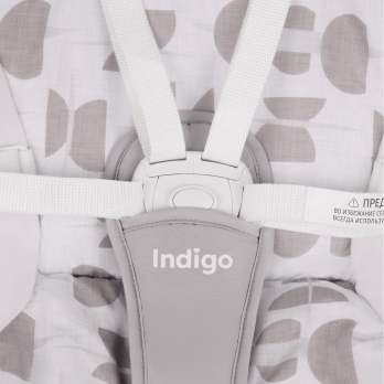Качели электронные Indigo FRESH 2в1 серый