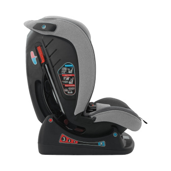 Автокресло Indigo REFLEX 0+1+2+3 (0-36 кг) серый