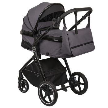 Коляска-трансформер Indigo TARGET 3в1 серый