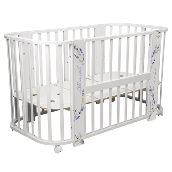 Кровать детская Indigo Baby Line 5 в 1 с поперечным маятником 