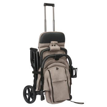 Коляска прогулочная Indigo MEGA бежевый