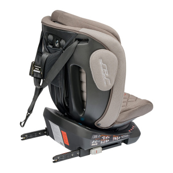 Автокресло INDIGO SMART Isofix 0+1+2+3 (0-36 кг) бежевый