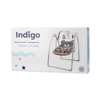 Качели электронные Indigo TEDDY зеленый