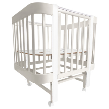 Кровать детская Indigo Italiano Baby продольный маятник на колеса 