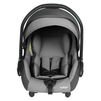 Автокресло Indigo BONNY 0+ (0-13 кг) серый