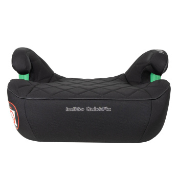 Автокресло-бустер Indigo QuickFix ISOFIX, группа 3 (22-36 кг) черный