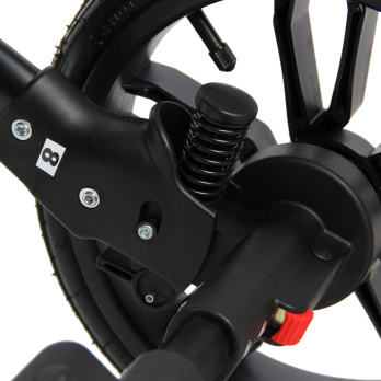 Коляска 2 в 1 Indigo MIO черный