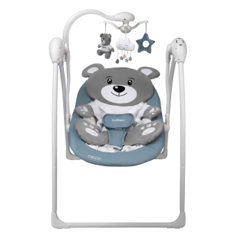 Качели электронные Indigo TEDDY синий