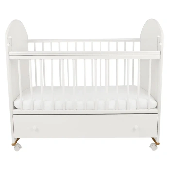 Кровать детская Indigo My Sleepy (фигур.спин., колесо-качалка, ящик) 