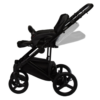 Коляска 2 в 1 Indigo TOUR ECO черный