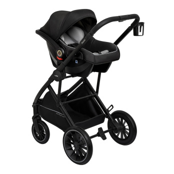 Коляска 3 в 1 Indigo DESIRE черный