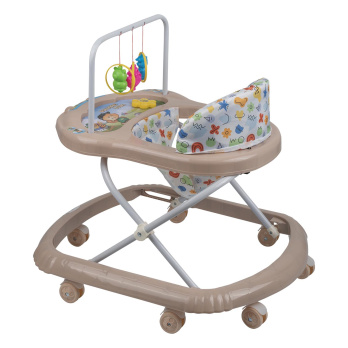 Ходунки Indigo Карусельки бежевый