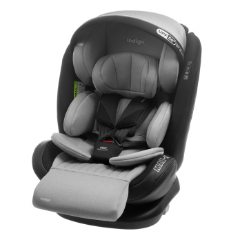 Автокресло Indigo MAX-X Isofix 0+1+2+3 (0-36 кг) серый