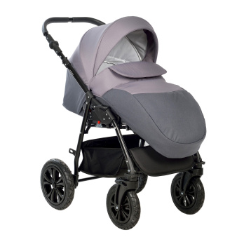 Коляска 2 в 1 Indigo CHARLOTTE Sity фиолетовый