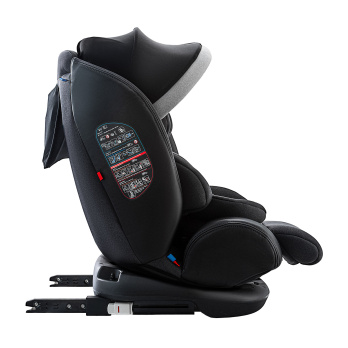 Автокресло Indigo MAX-X Isofix 0+1+2+3 (0-36 кг) серый