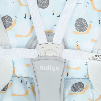 Качели электронные Indigo FRESH 2в1 голубой