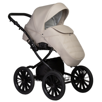Коляска 2 в 1 Indigo MIO ECO Plus 14" бежевый