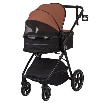 Коляска-трансформер Indigo TARGET 3в1 оранжевый