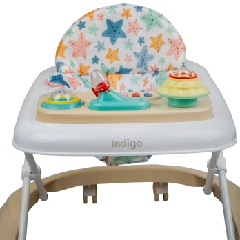 Ходунки Indigo SPACE бежевый