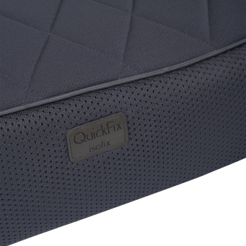 Автокресло-бустер Indigo QuickFix ISOFIX, группа 3 (22-36 кг) серый