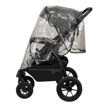 Коляска прогулочная Indigo EPICA XL AIR с сумкой серый