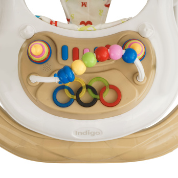 Ходунки Indigo ABC бежевый