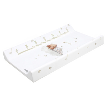 Доска для пеленания INDIGO 780*450*80 белый с принтом