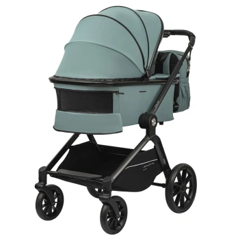 Коляска 3 в 1 Indigo SOLAR зеленый
