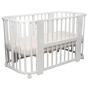 Кровать детская Indigo Baby Line 5 в 1 с поперечным маятником 