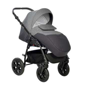 Коляска 2 в 1 Indigo CHARLOTTE Sity черный