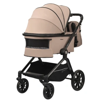 Коляска 2 в 1 Indigo SOLAR бежевый