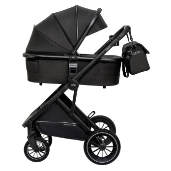 Коляска 3 в 1 Indigo DESIRE черный