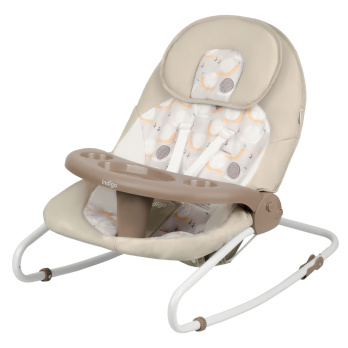 Качели электронные Indigo FRESH 2в1 бежевый