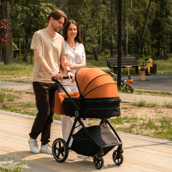 Коляска-трансформер Indigo TARGET оранжевый