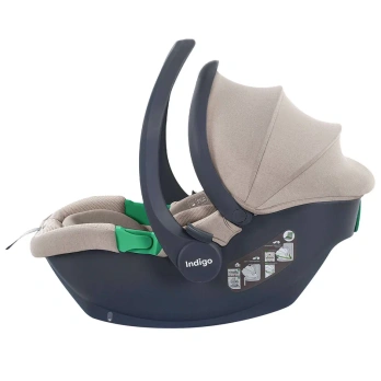 Автокресло Indigo MINKY I-SIZE c базой 0+ (40-87см) 