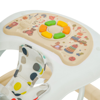 Ходунки Indigo BUBBLE бежевый