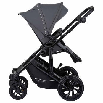 Коляска 3 в 1 Indigo COIN серый