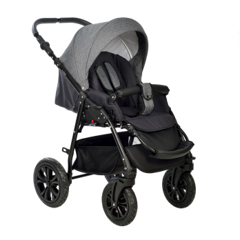 Коляска 2 в 1 Indigo CHARLOTTE Sity черный